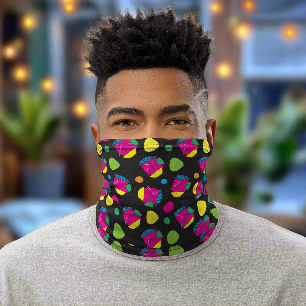 Vibrant Unisex Patterned Neck Gaiter | Stylish, Versatile & Ultra-Comfortable