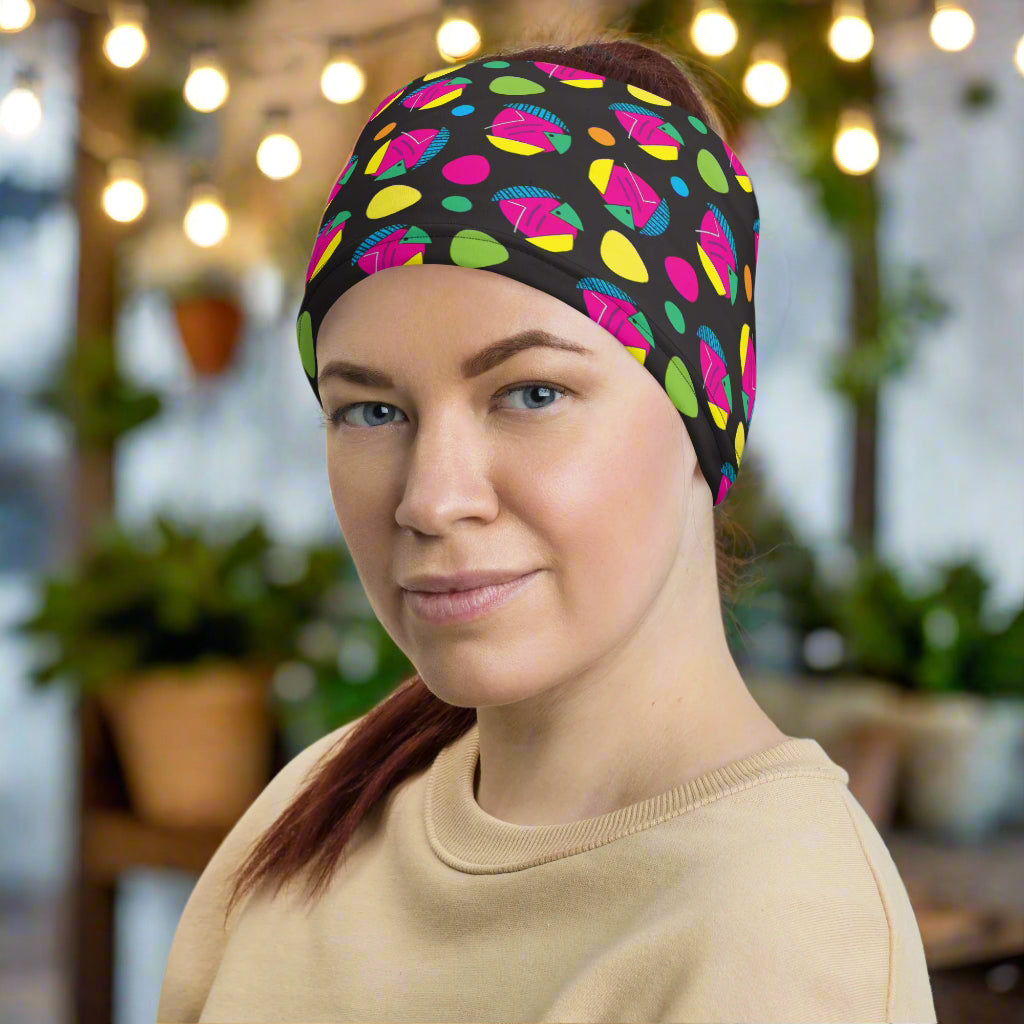 Vibrant Unisex Patterned Neck Gaiter | Stylish, Versatile & Ultra-Comfortable