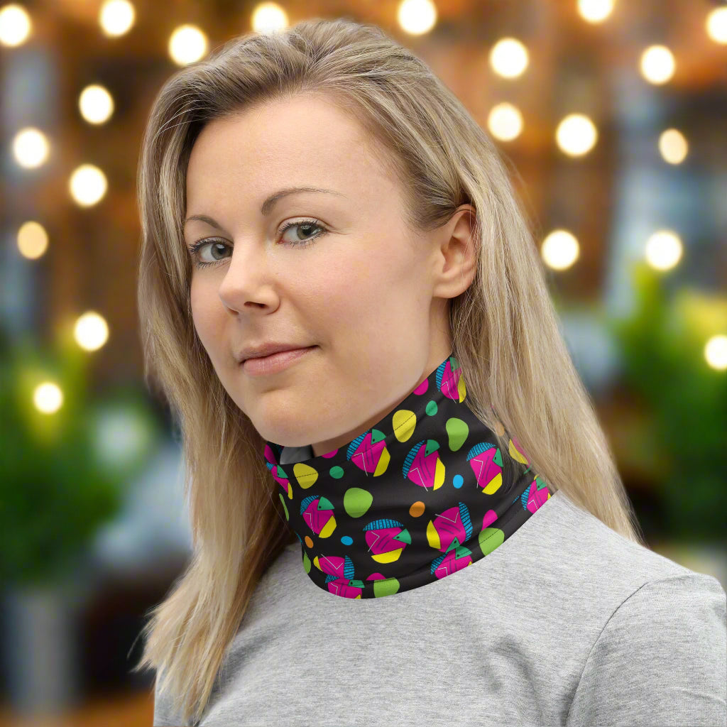 Vibrant Unisex Patterned Neck Gaiter | Stylish, Versatile & Ultra-Comfortable