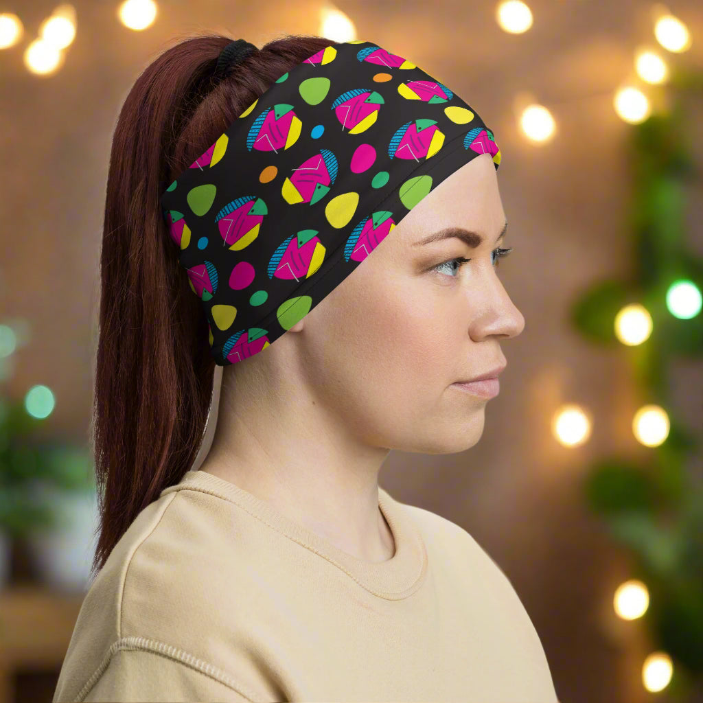 Vibrant Unisex Patterned Neck Gaiter | Stylish, Versatile & Ultra-Comfortable