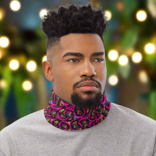 Vibrant Unisex Patterned Neck Gaiter | Stylish, Versatile & Ultra-Comfortable