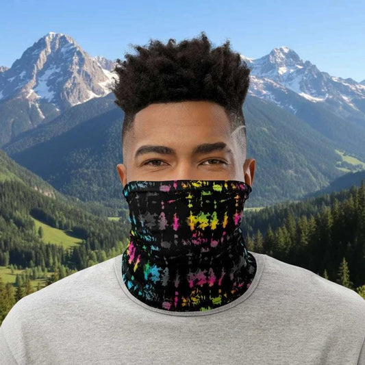 Minstrel Magic - Lightweight Patterned Multi-Use Neck Gaiter