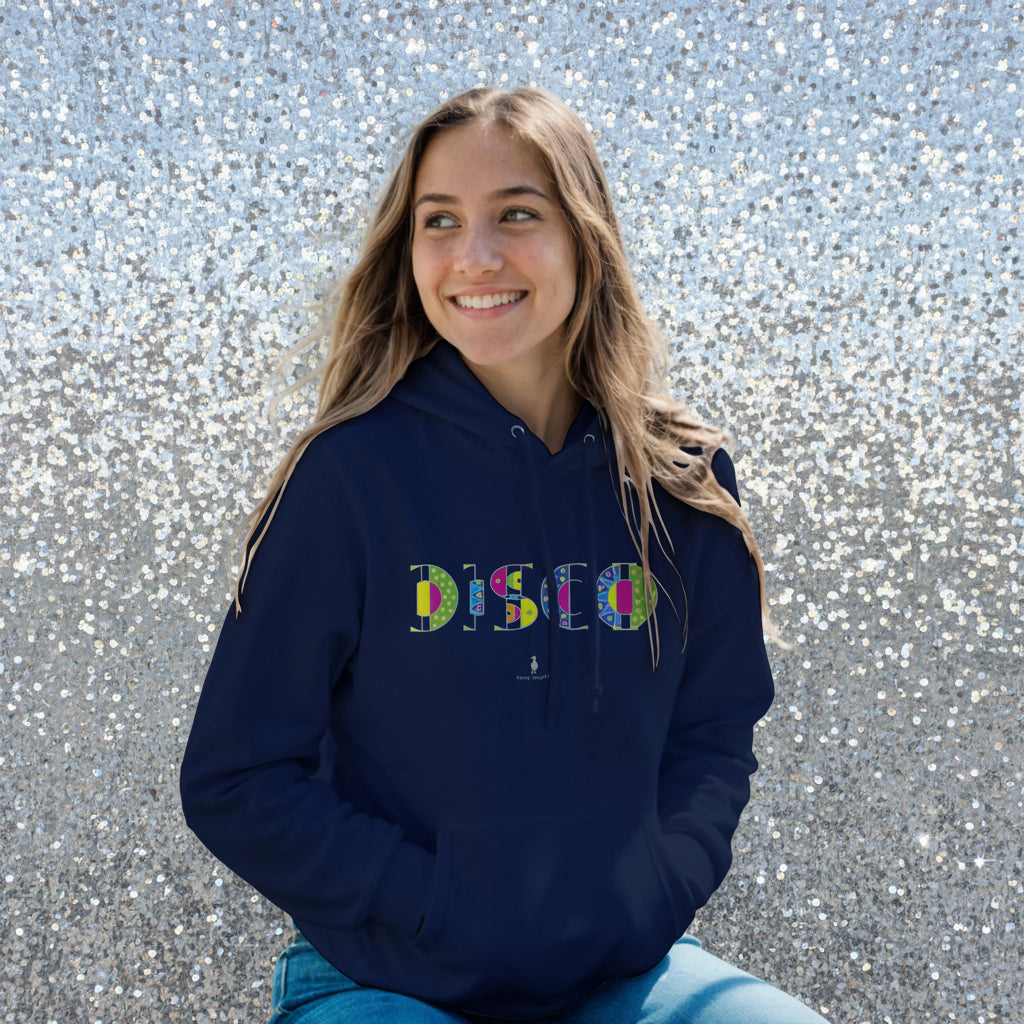 Funky Retro Dance at the Discotheque Festival Hoodie