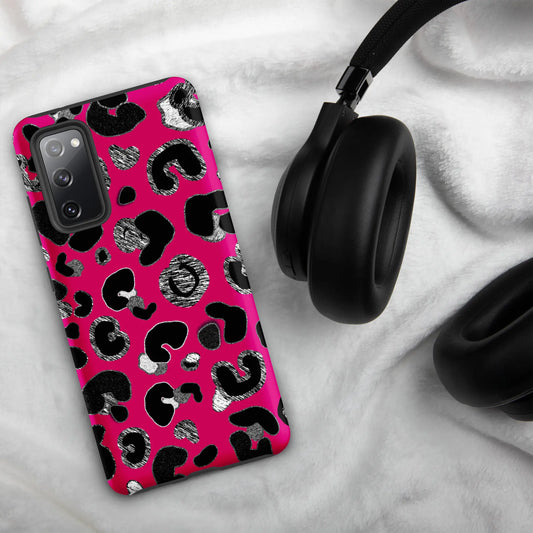 Colourful Leopard Glamour Animal Print Phone Case (iPhone + Samsung)