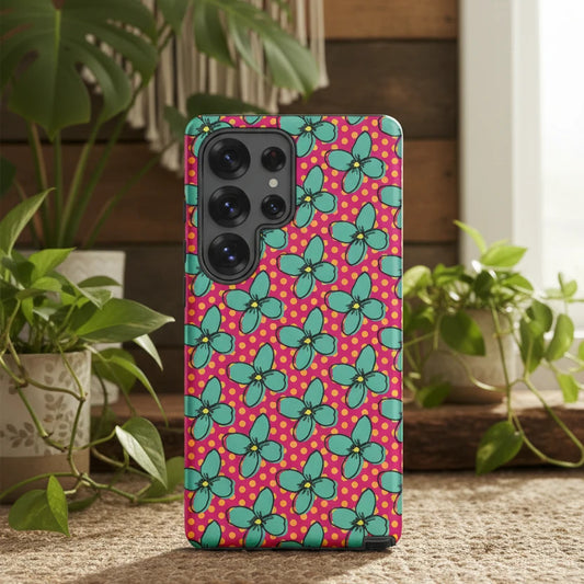 Boho Spring Dotty & Ditzy Floral Phone Case (iPhone + Samsung)