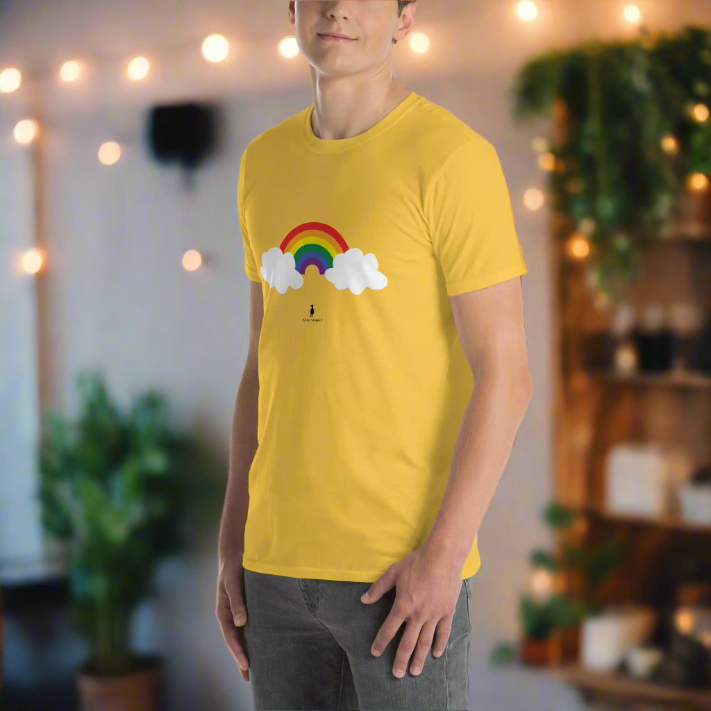 Bold Colourful Pride Rainbow LGBTQ+ Graphic T-Shirt