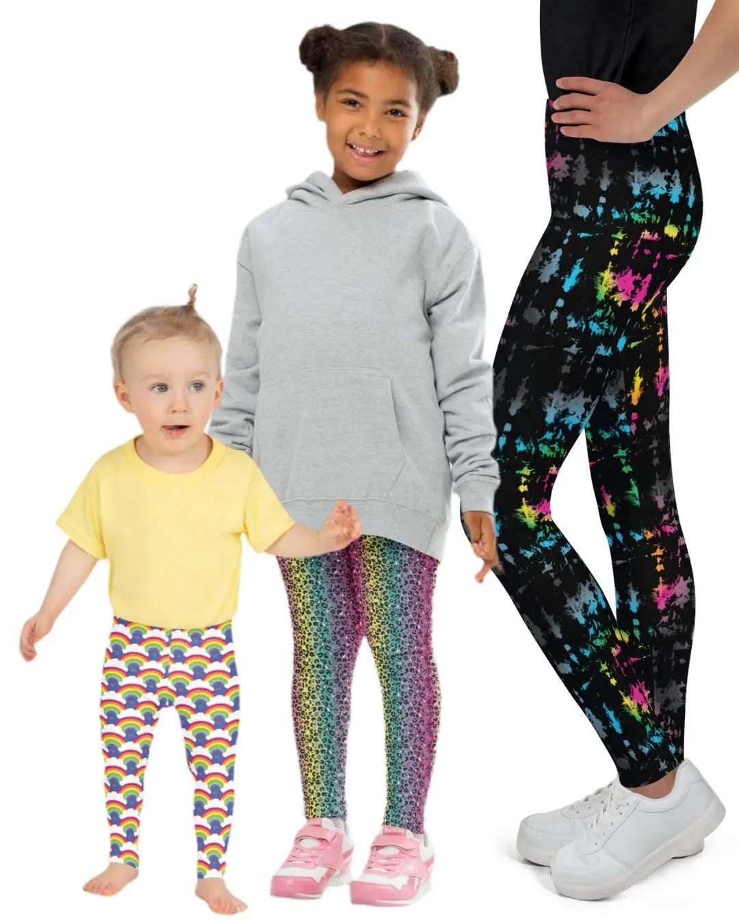 Kids Colourful Patterned Leggings - Toddlers to Teens - Festivals, Activewear, Lifestyle | Sassy Seagull