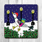 Funky Festive Seagull Cork Coasters - Choose from Three Designs