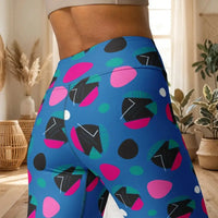 Funk Party - Funky Women's High-Waist Geometric Patterned Yoga Leggings