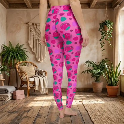 Funk Party - Funky Women's High-Waist Geometric Patterned Yoga Leggings