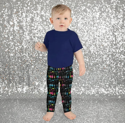 Minstrel Magic - Funky Kids, Toddlers & Teens Patterned Festival Leggings