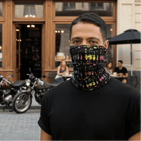 Minstrel Magic - Lightweight Patterned Multi-Use Neck Gaiter