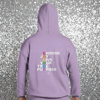 Choose Joy - Motivational Unisex Festival Hoodie