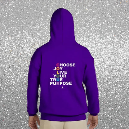 Choose Joy - Motivational Unisex Festival Hoodie