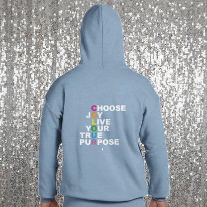 Choose Joy - Motivational Unisex Festival Hoodie