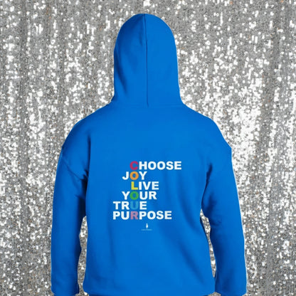 Choose Joy - Motivational Unisex Festival Hoodie