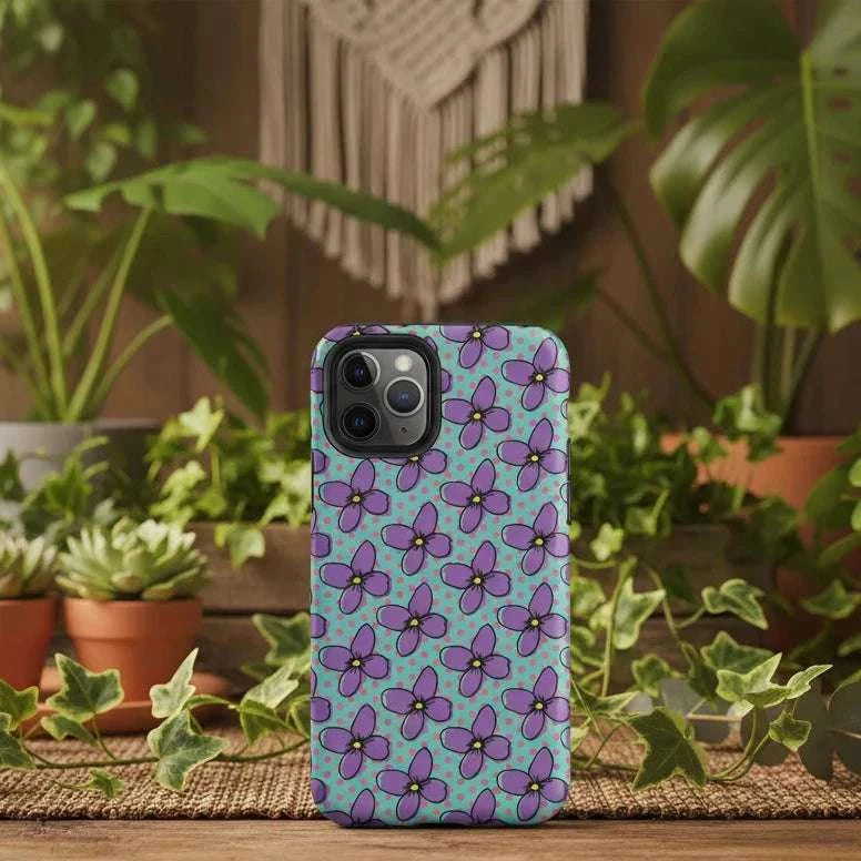 Boho Spring Dotty & Ditzy Floral Phone Case (iPhone + Samsung)