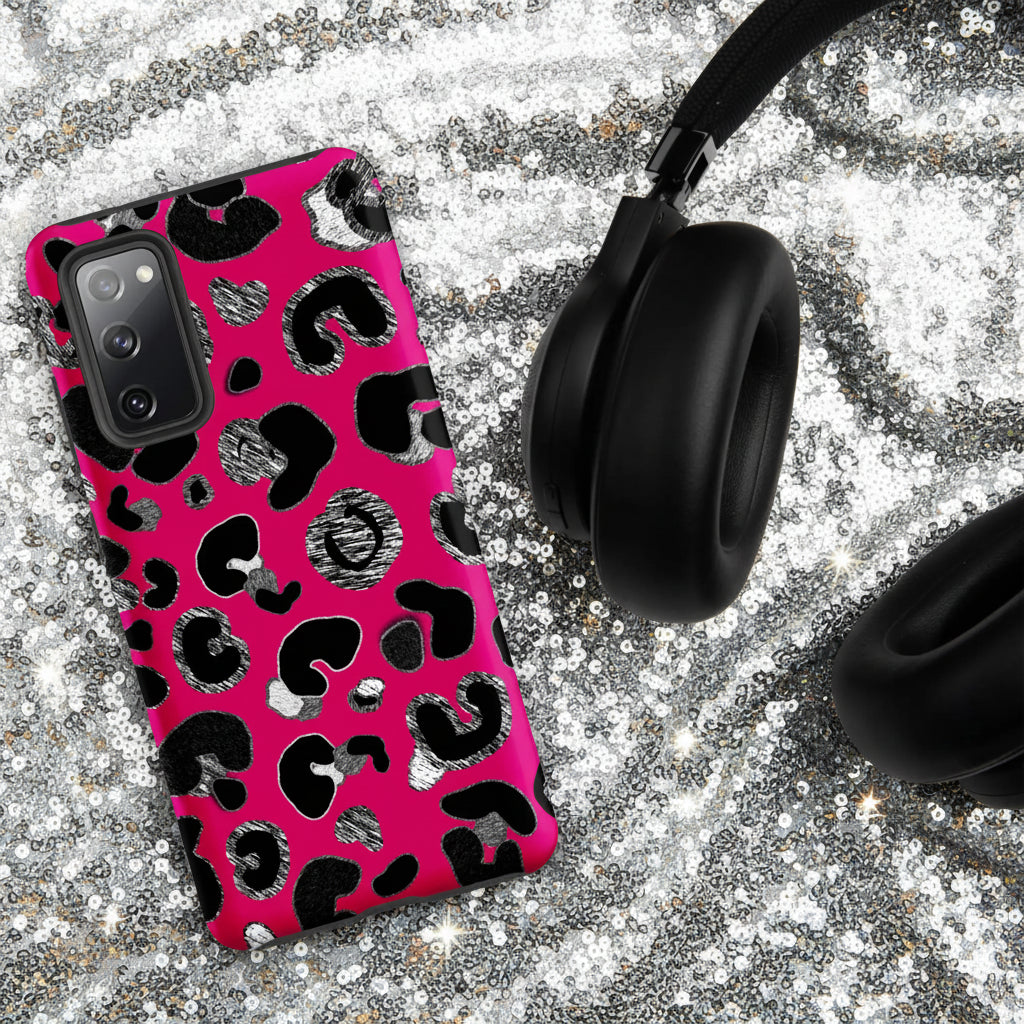 Leopard Glamour - Colourful Animal Print Phone Case (iPhone + Samsung)