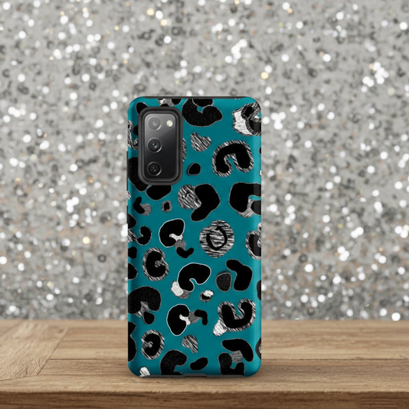 Leopard Glamour - Colourful Animal Print Phone Case (iPhone + Samsung)