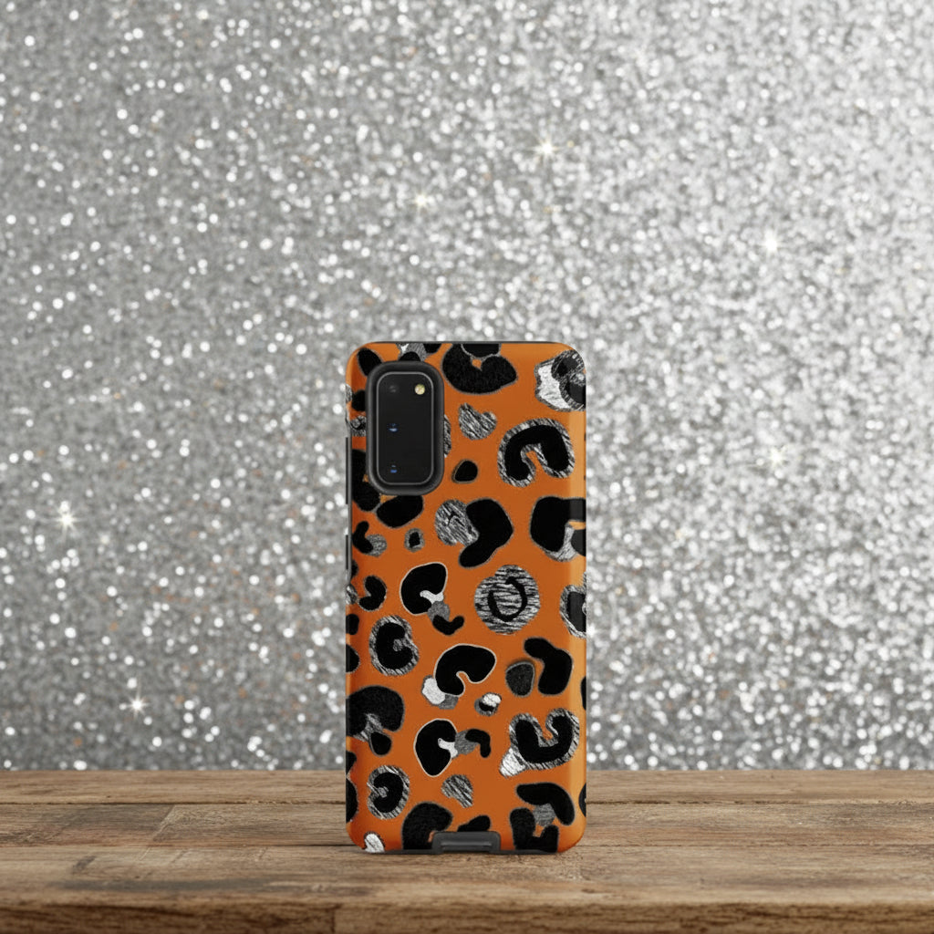 Leopard Glamour - Colourful Animal Print Phone Case (iPhone + Samsung)