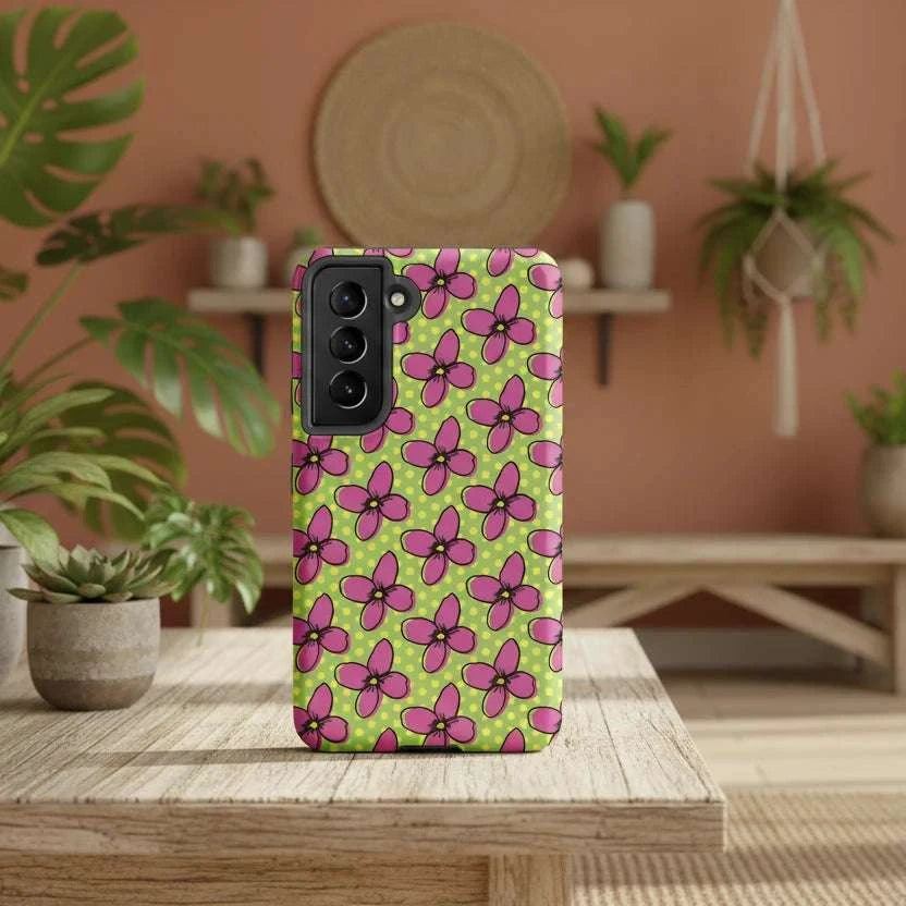 Boho Spring Dotty & Ditzy Floral Phone Case (iPhone + Samsung)