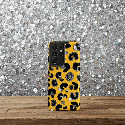 Leopard Glamour - Colourful Animal Print Phone Case (iPhone + Samsung)