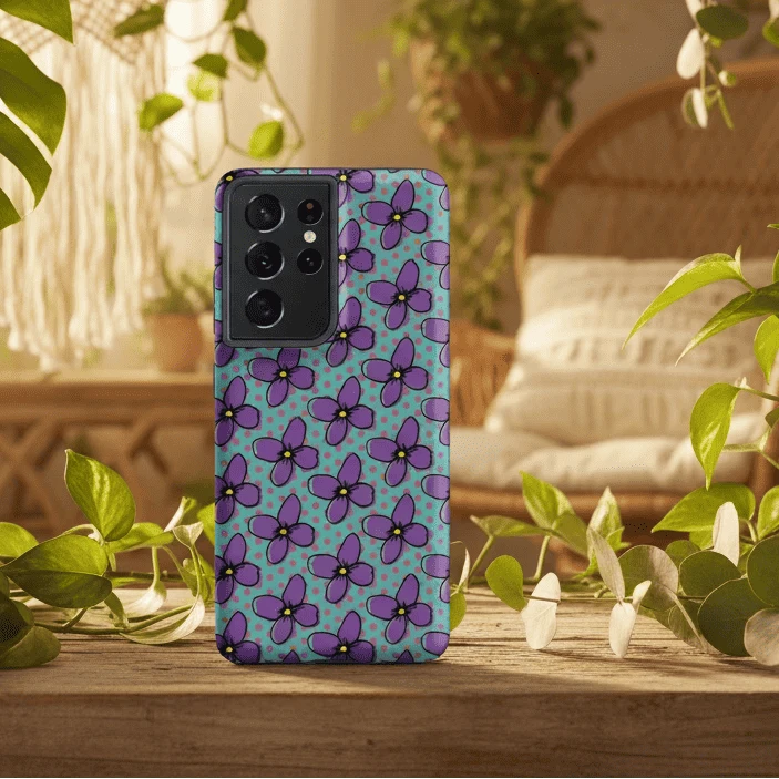 Boho Spring Dotty & Ditzy Floral Phone Case (iPhone + Samsung)