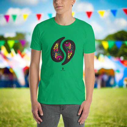Vibrant, Fun Paisley Party Funky Summer T-Shirt