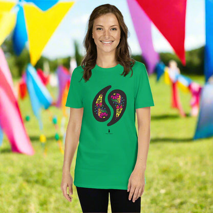 Vibrant, Fun Paisley Party Funky Summer T-Shirt