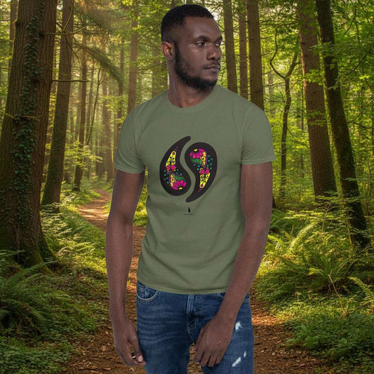 Paisley Party - Vibrant Retro Summer Graphic Festival T-Shirt