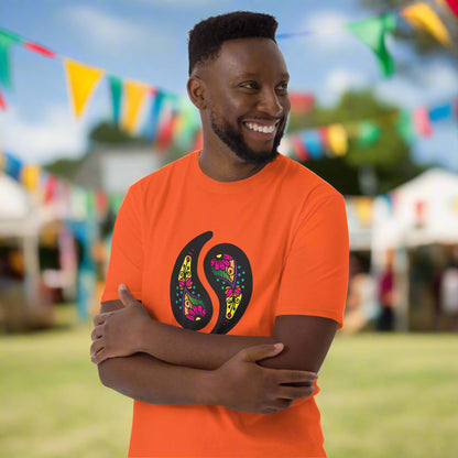 Vibrant, Fun Paisley Party Funky Summer T-Shirt