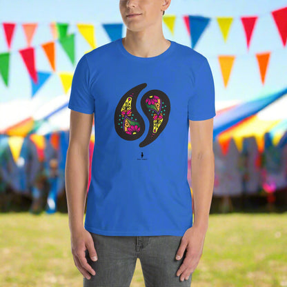 Vibrant, Fun Paisley Party Funky Summer T-Shirt