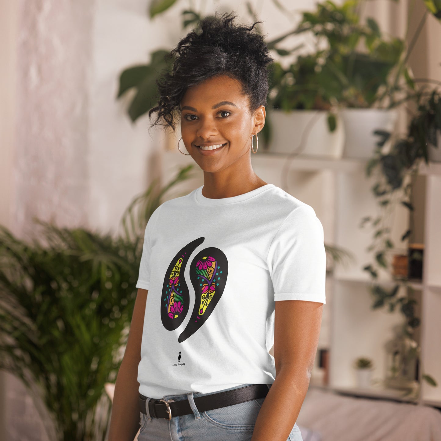 Vibrant, Fun Paisley Party Funky Summer T-Shirt